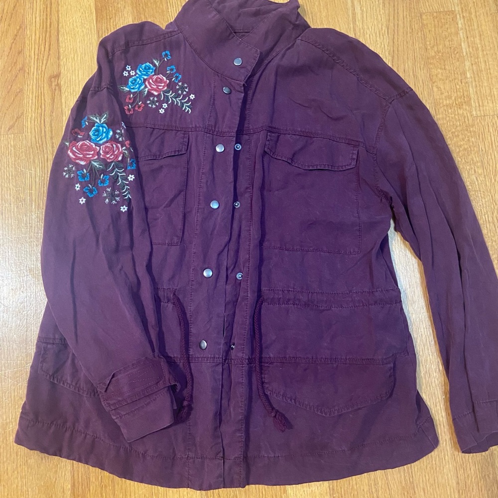 Plum shacket
